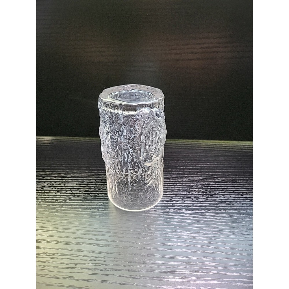 Vintage Tree Bark Glass - Last One - Lumber Jack Shot Glass!! - Picture 4 of 7